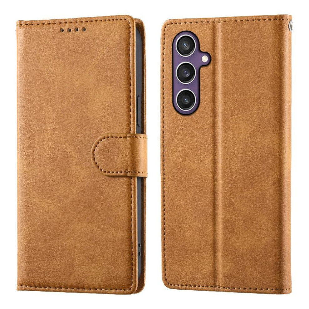 () Flip Case For Samsung Galaxy S24 Card Slots Wallet Leather Case 764563250172