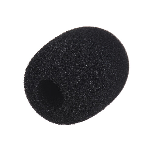 Lapel Microphone Foam Windscreens 10-Pack Mini Size Black Audio Enhancer 2