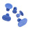 30pcs Car Body Dent Removal Pulling Tabs Paintless Repair Tools Glue Puller Tabs 6