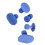 30pcs Car Body Dent Removal Pulling Tabs Paintless Repair Tools Glue Puller Tabs 8