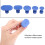 30pcs Car Body Dent Removal Pulling Tabs Paintless Repair Tools Glue Puller Tabs 16