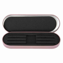 Rose Red Eyelash Tweezers Storage Box Makeup Tool Holder Space-Saving Design