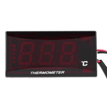 Universal Motorcycle Water Temp Meter, 120, Black, 5.7*2.9*1.3cm