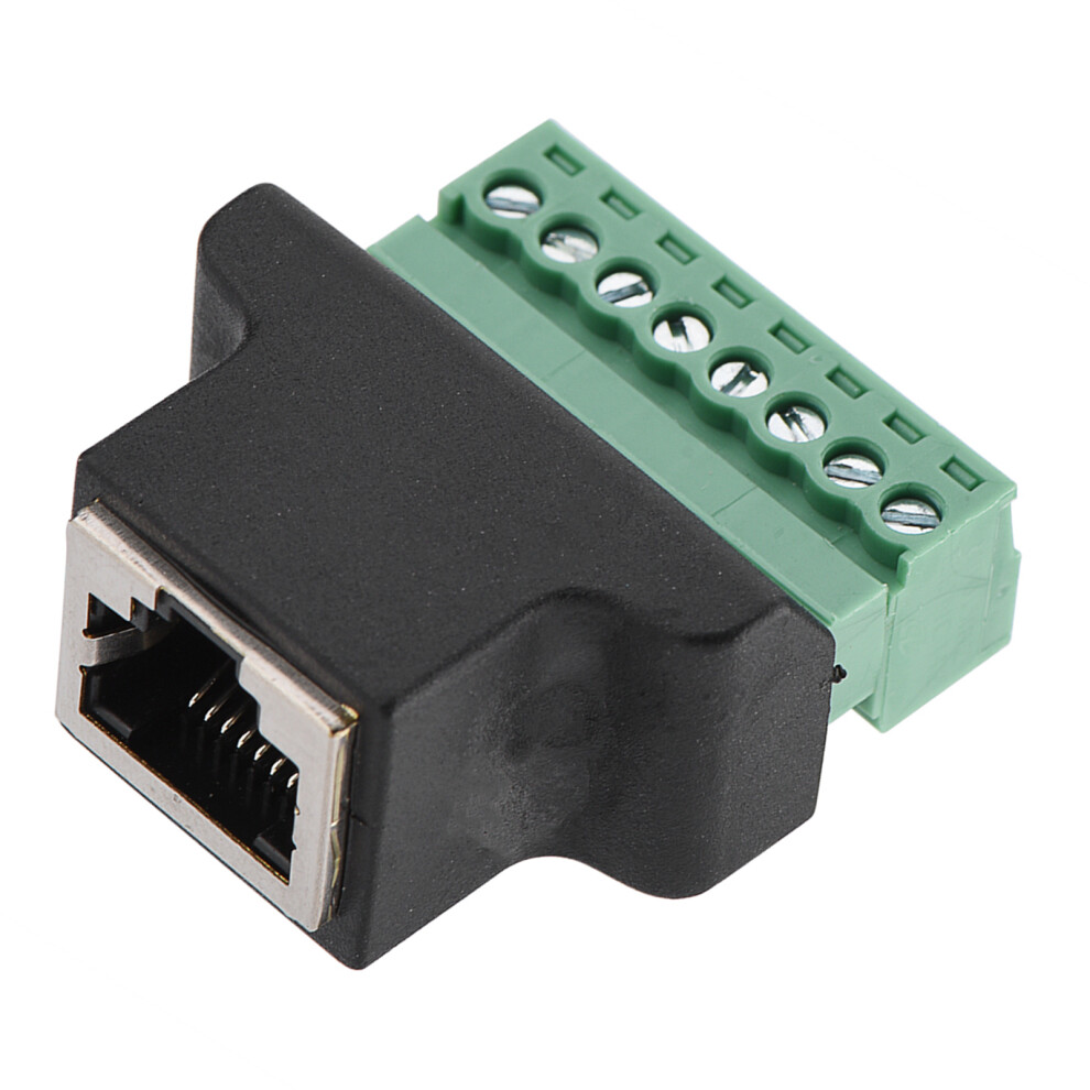 Dvr Rj45 Female To Screw Terminal Block 7055741949753
