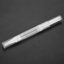 5pcs Cosmetic Rotary Twist Pen Brush Nail Lip Gloss Makeup Accessories, 3ml