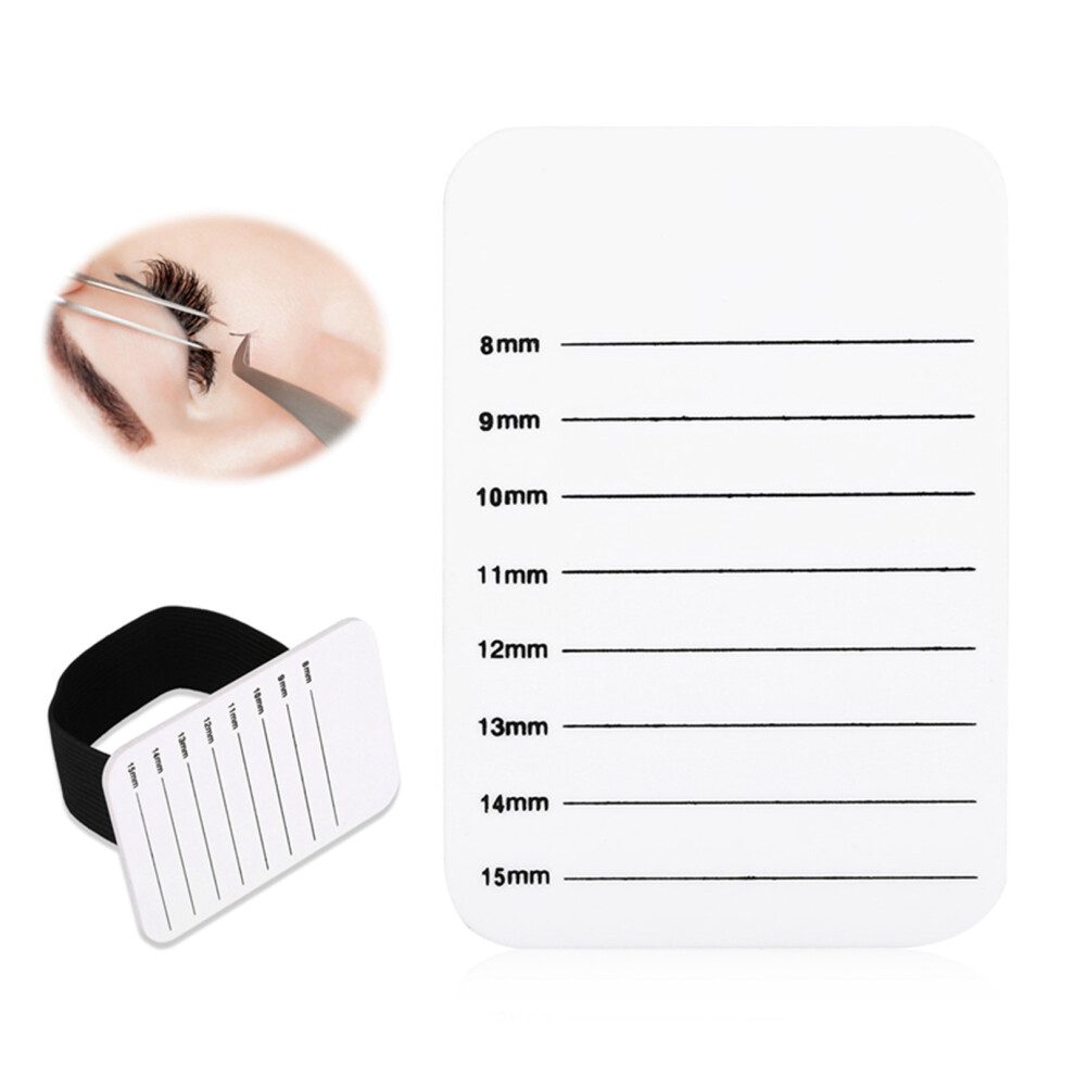 Lash Extension Hand Plate 8-15mm Strip Tray Stand for Eyelash Grafting