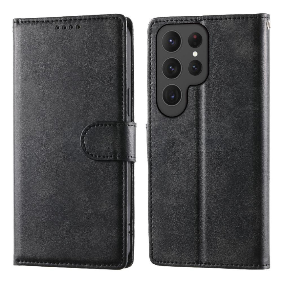() Flip Case For Samsung Galaxy S23 Ultra Card Slots Leather Case Wallet 764563250233
