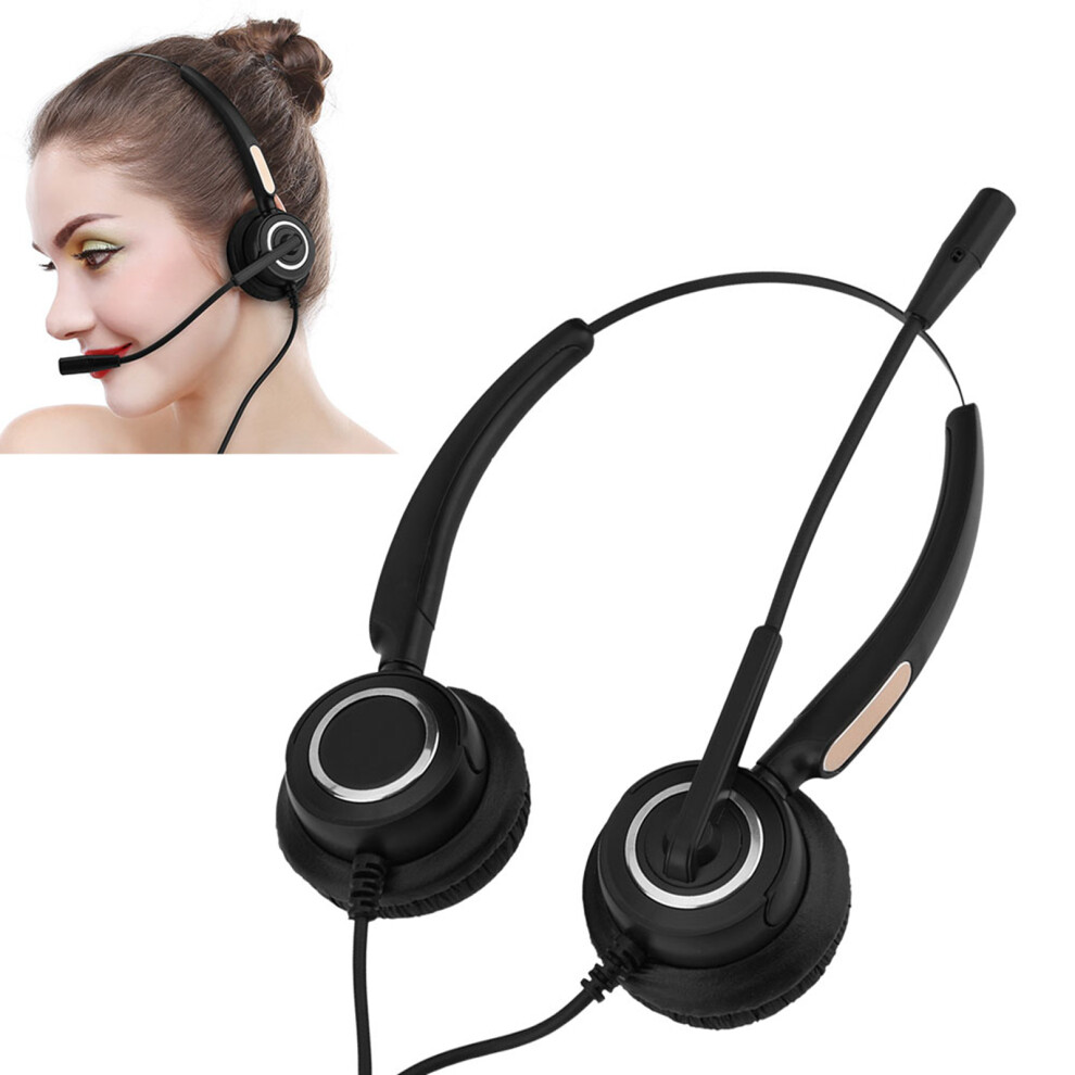 Weight Usb Headset For Call Centers With Noise Cancelling Microphone Light 4961392933238