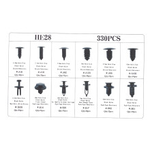 Car Body Push Pin Rivet Clip Pack 330Pcs Assorted 12 Sizes Durable Plastic