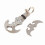 Outdoor Stainless Steel Multi Function Folding Grappling Hook (S) 2pcs 3