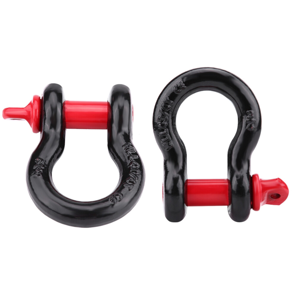 2T Capacity Heavy Duty Galvanized Shackles D Ring For Vehicle Towing 8701392779193