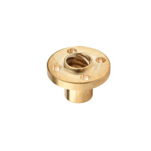 T8 8mm Stainless Steel Trapezoidal Lead Screw & Brass Nut for 3D Printer 350mm