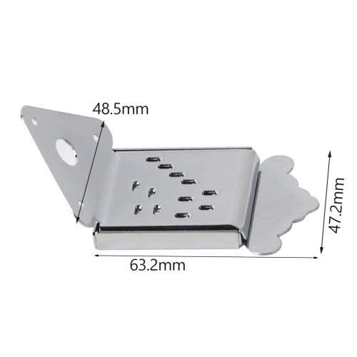 Premium Metal Mandolin Tailpiece - Durable Replacement & Elegant Design UK 1