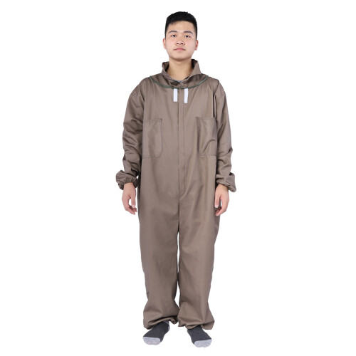 Cotton Beekeeper Suit with Hooded Veil