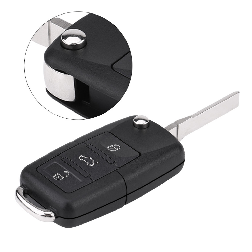 3-Button Car Remote Key Fob 433Mhz Id48 Chip For Seat Skoda 1K0959753g 9411392939174