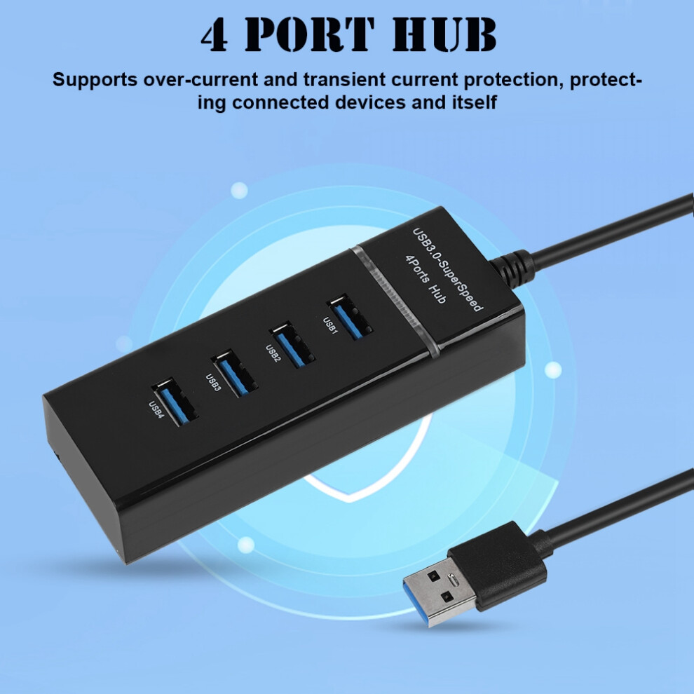 Usb 3.0 4 Port Hub Desktop Dock 5Gbps 7340572799494