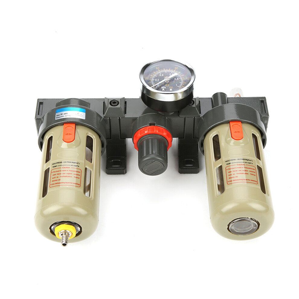 G1/2 Pneumatic Filter Regulator with Pressure