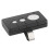 3 Button Garage Door Remote 390MHz Transmitter，Black, Compact 8x4.8x1.5cm 1