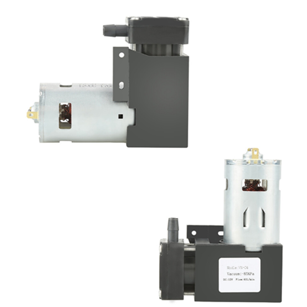 Dc12v 42W Mini Oilless Vacuum Pump -85Kpa, 40L/Min Flow 8411392939977