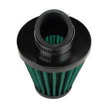 45 Green Motorcycle Air Intake Filter Cleaner 48mm/1.9in Universal