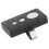3 Button Garage Door Remote 390MHz Transmitter，Black, Compact 8x4.8x1.5cm 2