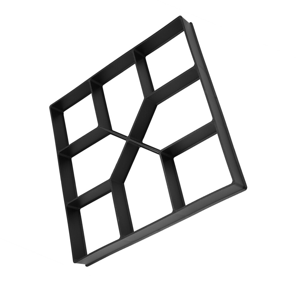 Paving Pavement Concrete Mould Step Stone Mold Garden Lawn Path Paver Walk Black 9401392786533