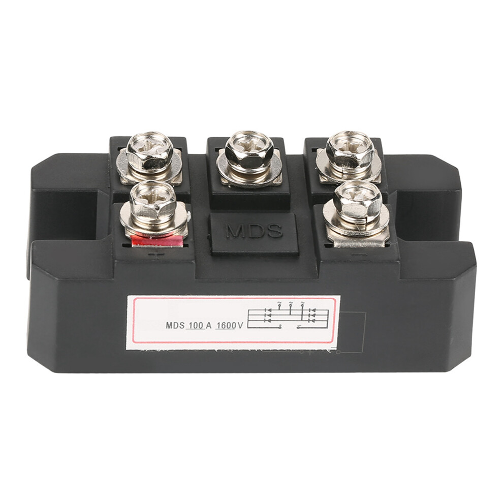 Mds100a Black 3-Phase Diode Bridge Rectifier 100A 1600V 9481392787983