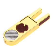 3 in 1 Billiard Cue Tip Trimmer Shaper Repair Tool, Steel, 8.2x2.5x1cm