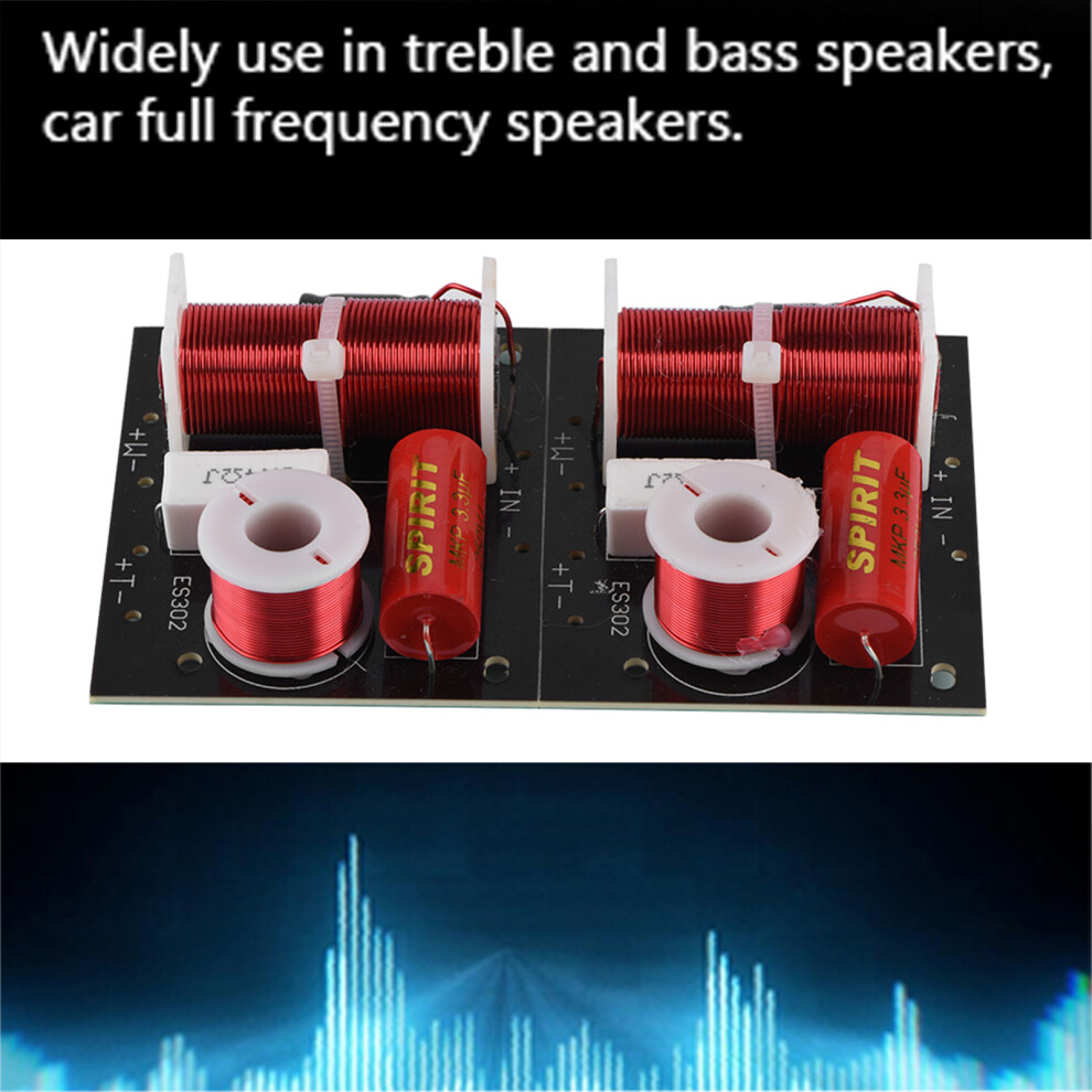 Hi-Fi 2-Way Speaker Crossover Pair 7055741915093