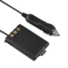 Car Charger Adapter for UV‑5R, UV5RA+/ UV5RB & TYT Walkie Talkie, Black, 8.2*5.0*1.4cm