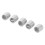 Steel SS304 M8 x 1.25 Coiled Wire Thread Inserts 2D Length for Fast Enclosure 10