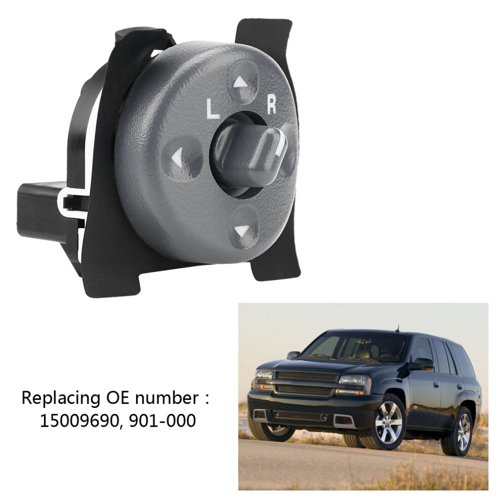 Electric Power Rear View Mirror Remote Switch For Chevy Gmc Astro Tahoe C/K 15009690 8211392942287