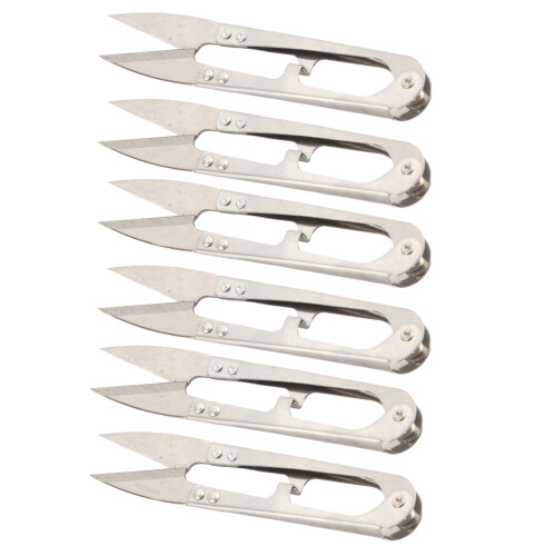 12 Pcs Small Steel Embroidery Thread Scissors 10.8cm 2
