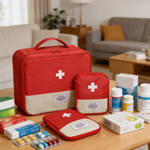 Multipurpose Medicine Bag Drug Storage Systems-Yellow 2