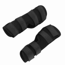 Hund-Hinterbein-Stützorthese zur Wundheilung Schwarz S/M/L