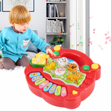 Baby Animal Farm Piano Toy - Colorful Music Learning Gift for Kids