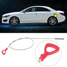 Transmission Oil Dipstick Tool for Mercedes Dodge Sprinter 122cm Red & Silver