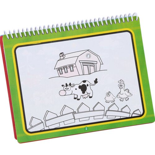 Children's Magic Water Colouring Pad 1