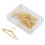 12pcs Stainless Steel Hanger Shape Paper Clips - Durable Document Organizer 3