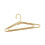 12pcs Stainless Steel Hanger Shape Paper Clips - Durable Document Organizer 13