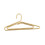 12pcs Stainless Steel Hanger Shape Paper Clips - Durable Document Organizer 12