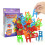 18Pcs Kids Plastic Stacking Chairs Set - Party Toy & Learning Game 14
