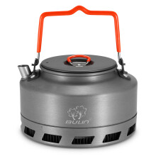1.1L Portable Aluminum Alloy Kettle with Carry Bag for Camping