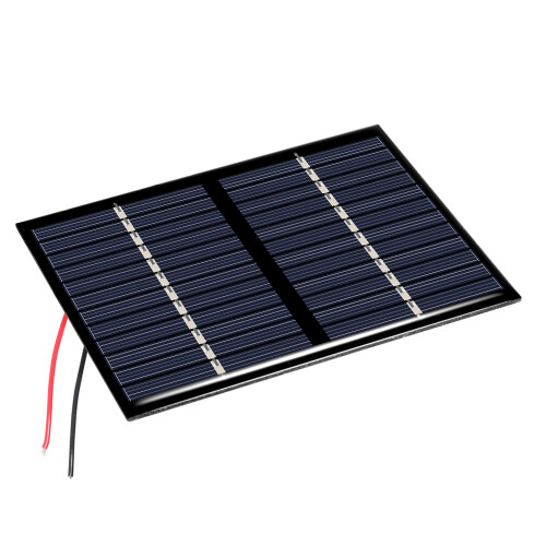 1.5W 12V Polycrystalline Solar Panel 115x90mm for DIY Charging 1