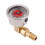 Fuel Pressure Regulator Gauge with Dampened Needle 2