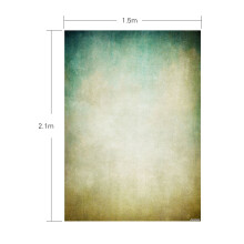 1.5x2.1m Green Yellow Photography Backdrop for Studio & Events