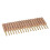 Oboe Reeds Staple Tubes 47mm with Plastic Case 18pcs Pack Durable Material 6