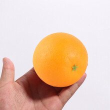 Lifelike Fake Orange for Home Decor & Photography EVA Foam 15cm Model