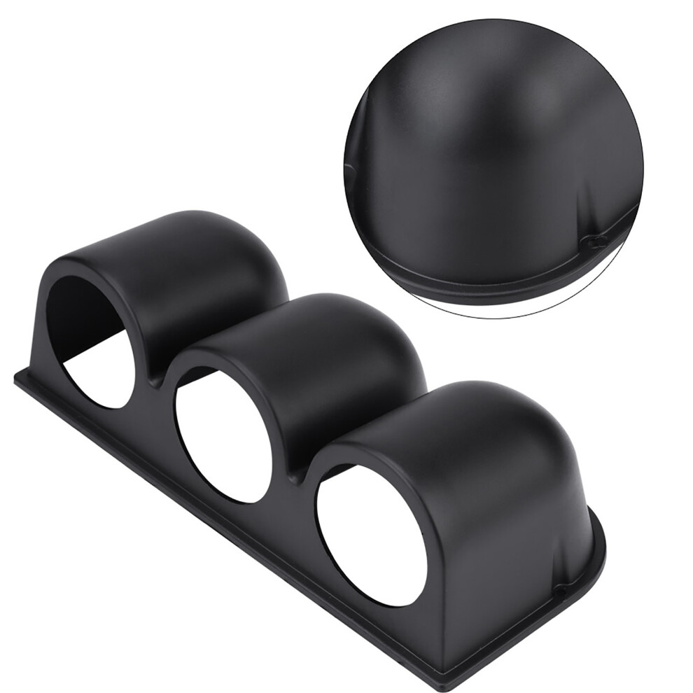 52Mm Triple Gauge Pod Holder Black 7293282063433