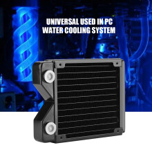 120mm Copper Water Cooler Exchanger G1/4 Thread Efficient PC Cooling 120mm